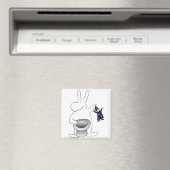 Aimant Lapin et magicien (In Situ (Lave-vaisselle))