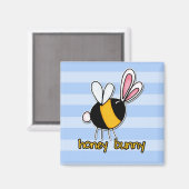 Aimant lapin miel (Recto/Verso)