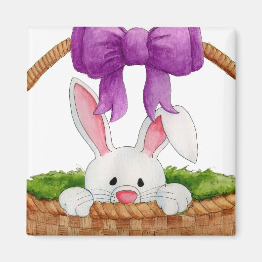 Aimant lapin Peek-a-Boo (Devant)