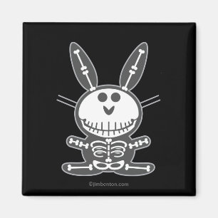 Aimant Lapin squelettique