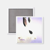 Aimant Lapin Teardrop (Recto/Verso)