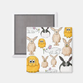 Aimant Lapins. (Recto/Verso)