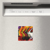 Aimant Lapins de l'Apocalypse (In Situ (Lave-vaisselle))