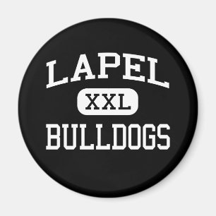 Aimant Lapon - Bulldogs - Lycée - Lapel Indiana