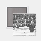 Aimant L'approche de l'Assemblée législative (Recto/Verso)