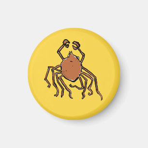 Aimant l'araignée de mer groovy