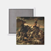 Aimant L'arbre de la Méduse - Théodore Géricault (Recto/Verso)