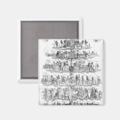 Aimant L'arbre de Noël (Recto/Verso)
