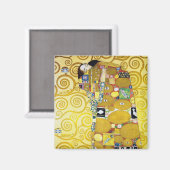 Aimant L'arbre de vie (détail), Klimt (Recto/Verso)