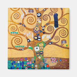 Aimant L'arbre de vie (détail), Klimt