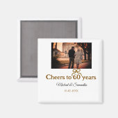 Aimant L'arc d'or applaudit à 60 ans de mariage (Recto/Verso)