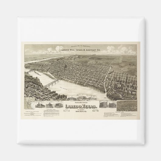 Aimant Laredo Texas en 1890 (Devant)