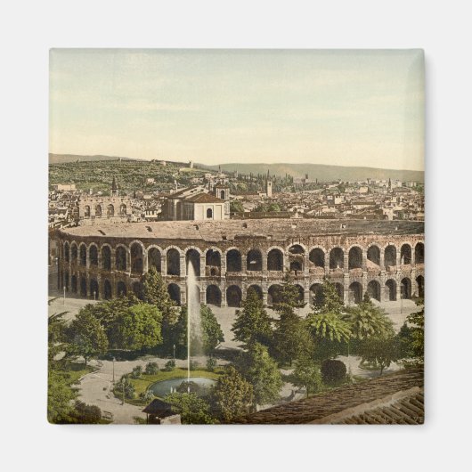 Aimant L'Arène, Vérone, Italie (Devant)