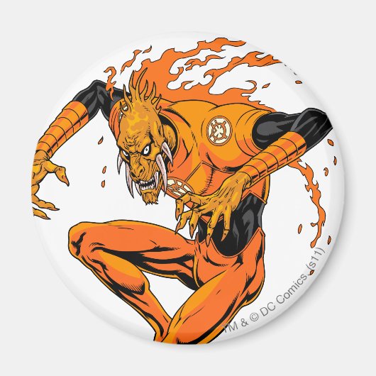 Aimant Larfleeze - Agent Orange 1 (Devant)