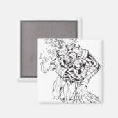 Aimant Larfleeze - Agent Orange 9 (Recto/Verso)