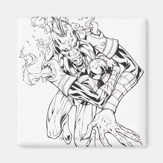 Aimant Larfleeze - Agent Orange 9 (Devant)