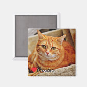 Aimant Large Personalized Pet Photo (Recto/Verso)