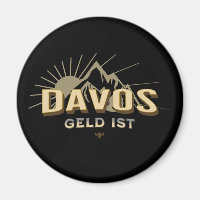 L'argent de Suisse Ski Resort Davos est Satire Ova