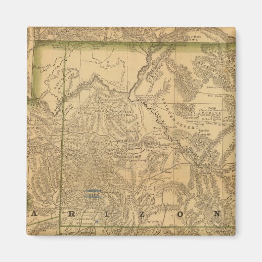 Aimant L'Arizona de Rand McNally (Devant)