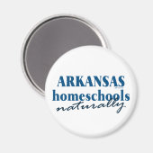 Aimant L'Arkansas naturellement (Recto/Verso)