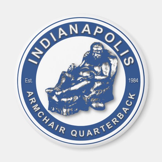 Aimant L'ARMCHAIR QB - Indianapolis (Devant)