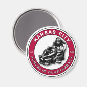 Aimant L'ARMCHAIR QB - Kansas City (Recto/Verso)