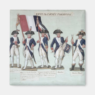 Aimant L'armée parisienne pendant le Français