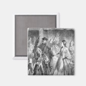 Aimant L'arrestation de Caroline Matilda (Recto/Verso)