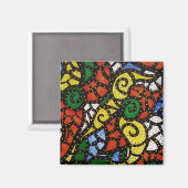 Aimant L'art Abstrait (Recto/Verso)