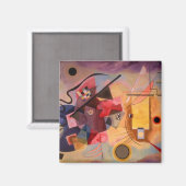 Aimant L'art Abstrait Kandinsky (Recto/Verso)