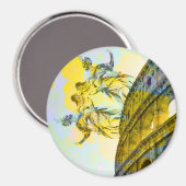 Aimant L'art cool de Rome éléments de manière branchée (Recto/Verso)