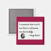 Aimant L'art de la conversation (Recto/Verso)