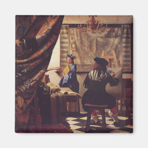 Aimant L'art de la peinture par Johannes Vermeer