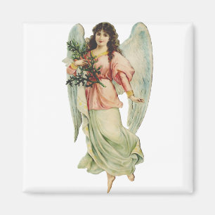 Aimant L'art de l'ange gardien Divine Vigilance & Grâce
