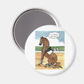 Aimant L'art du cheval un peu ce que maintenant (Recto/Verso)