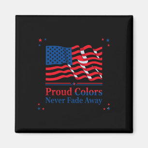 Aimant l'art patriotique des couleurs fières des hommes s