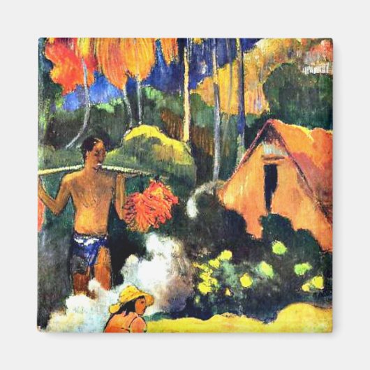 Aimant L'art Paul Gauguin : Le moment de vérité II (Devant)