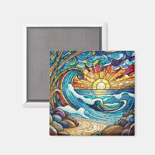 Aimant L'art tropical (Recto/Verso)