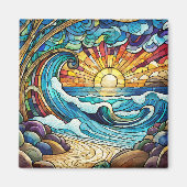 Aimant L'art tropical (Devant)