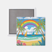Aimant L'art tropical (Recto/Verso)