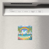 Aimant L'art tropical (In Situ (Lave-vaisselle))