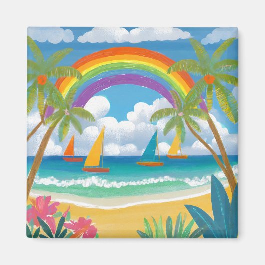 Aimant L'art tropical (Devant)