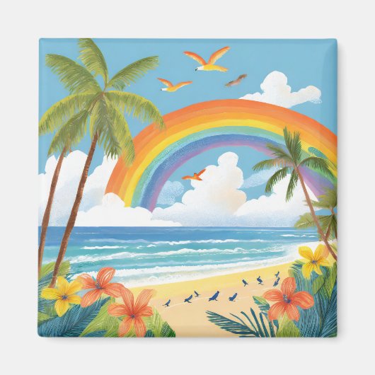 Aimant L'art tropical (Devant)