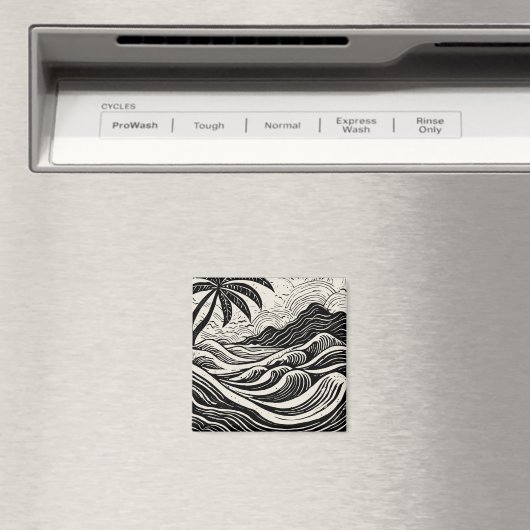 Aimant L'art tropical (In Situ (Lave-vaisselle))