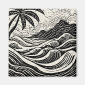 Aimant L'art tropical (Devant)