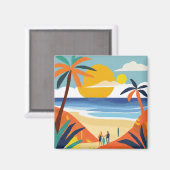 Aimant L'art tropical (Recto/Verso)