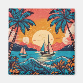 Aimant L'art tropical (Devant)