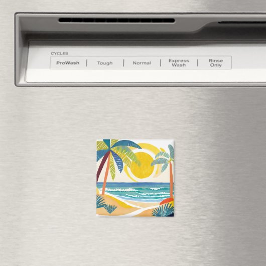 Aimant L'art tropical (In Situ (Lave-vaisselle))