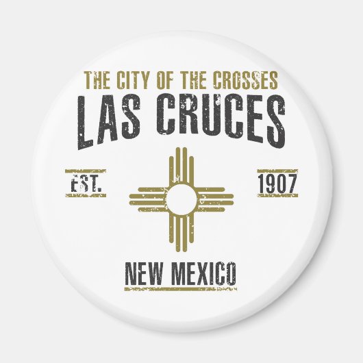 Aimant Las Cruces (Devant)