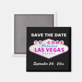 Aimant Las Vegas signe destination mariage Enregistrer la (Recto/Verso)